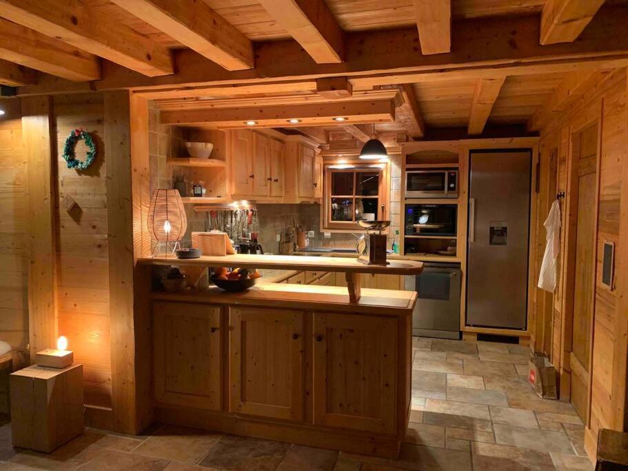 Superbe Chalet Les Contamines-Montjoie Dış mekan fotoğraf